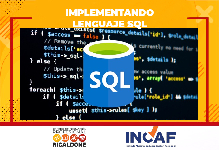 CFP24-INCAF17 Implementando Lenguaje SQL