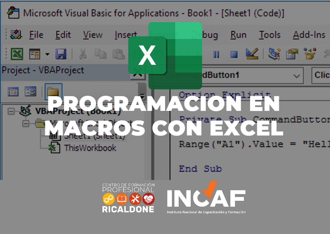 CFP24-INCAF40 Programación de macros con Excel