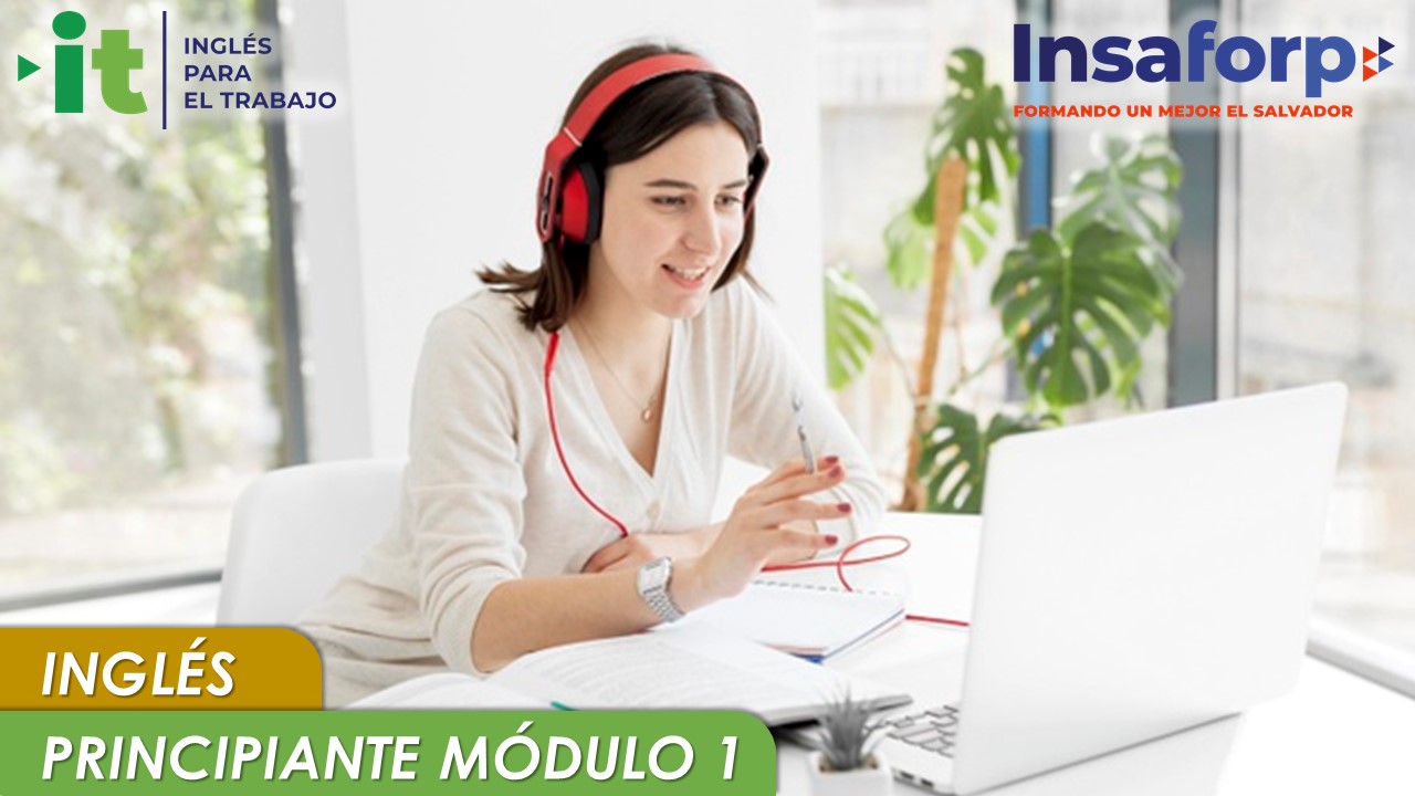 INGLÉS PRINCIPIANTE 1_ITR-INO-01 INGLÉS PRINCIPIANTE MÓDULO 1